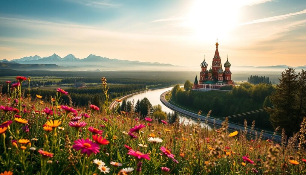 Russia Fun Facts That Make it Unique The sun rises over Red Square in Moscow, Russia, highlighting fun facts about Russia