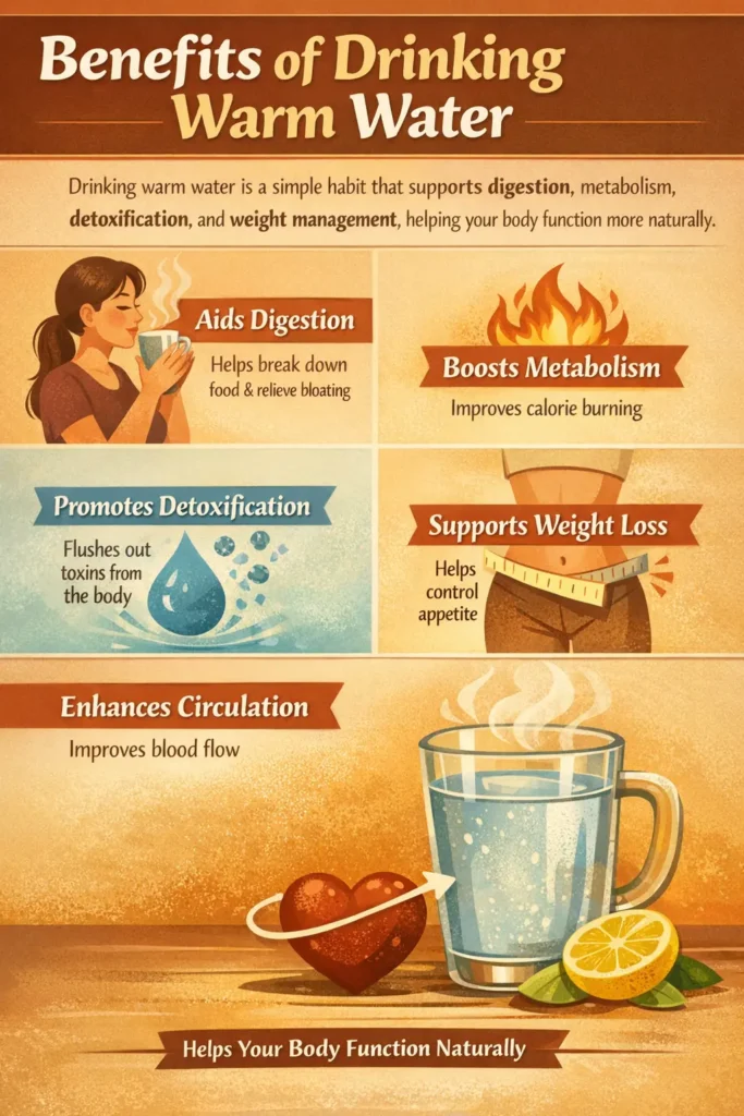 Benefits of Drinking Warm Water - Feel Better benefits of drinking warm water for digestion metabolism detox weight loss and better circulation