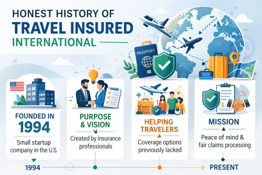 Honest History of Travel Insured International - View Story honest history of travel insured international company growth travel insurance services timeline and traveler protection o