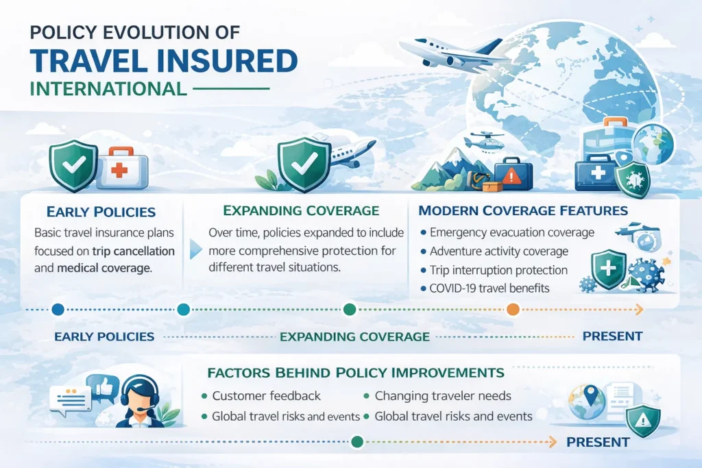 policy evolution of travel insured international expanding travel insurance coverage emergency evacuation adventure activi