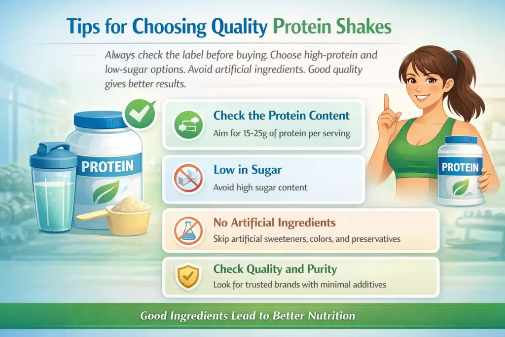 Protein Shakes and Fat Loss - Lose Weight quality protein shakes low sugar high protein guide