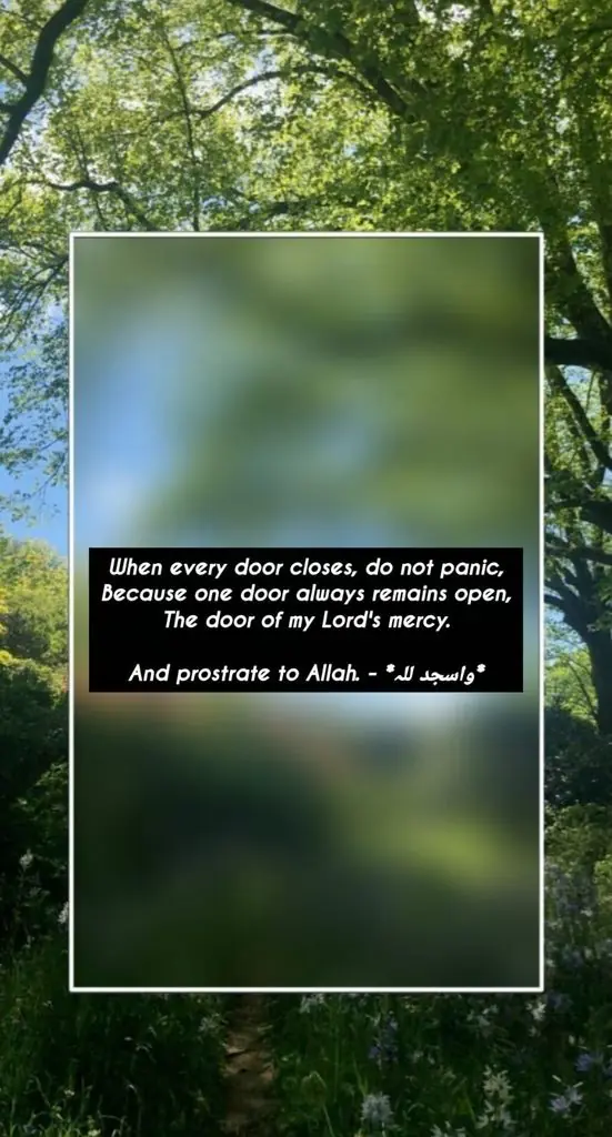 sunlit-green-forest-path-with-one-door-always-remains-open-lords-mercy-poetry-quote